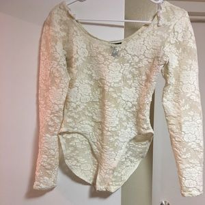 Off the shoulder body suit